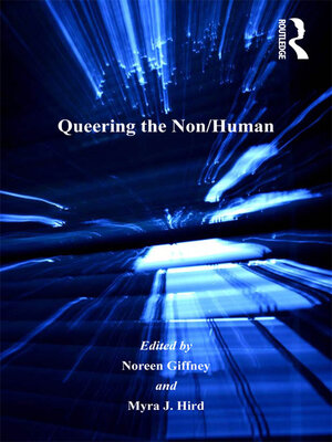 cover image of Queering the Non/Human